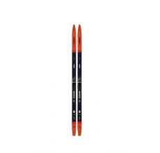 Беговые лыжи ATOMIC Pro C1 Skintec Junior + Prolink Access Cl Jr черный/оранжевый, 120 см