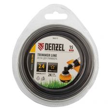 Леска для садовых триммеров Denzel EXTRA CORD 96217 (2,4 мм, 15 м, звезда)