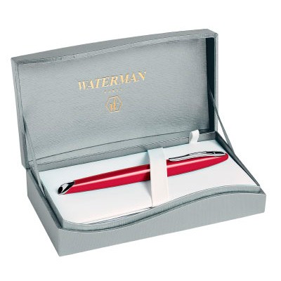 Шариковая ручка WATERMAN Carene (S0839500) Vivid Blue Lacquer ST (M) чернила: синий хром