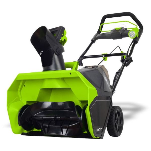 Снегоуборщик GREENWORKS GD40SB электрический