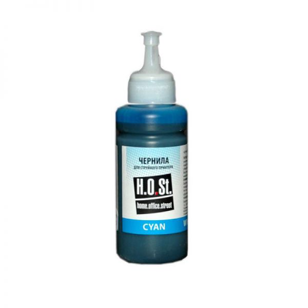 Тонер для картриджа HP 177 /58/138 Light Cyan водные Premium (100мл) (HOSt)